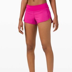 LULULEMON size 8 Speed up shorts